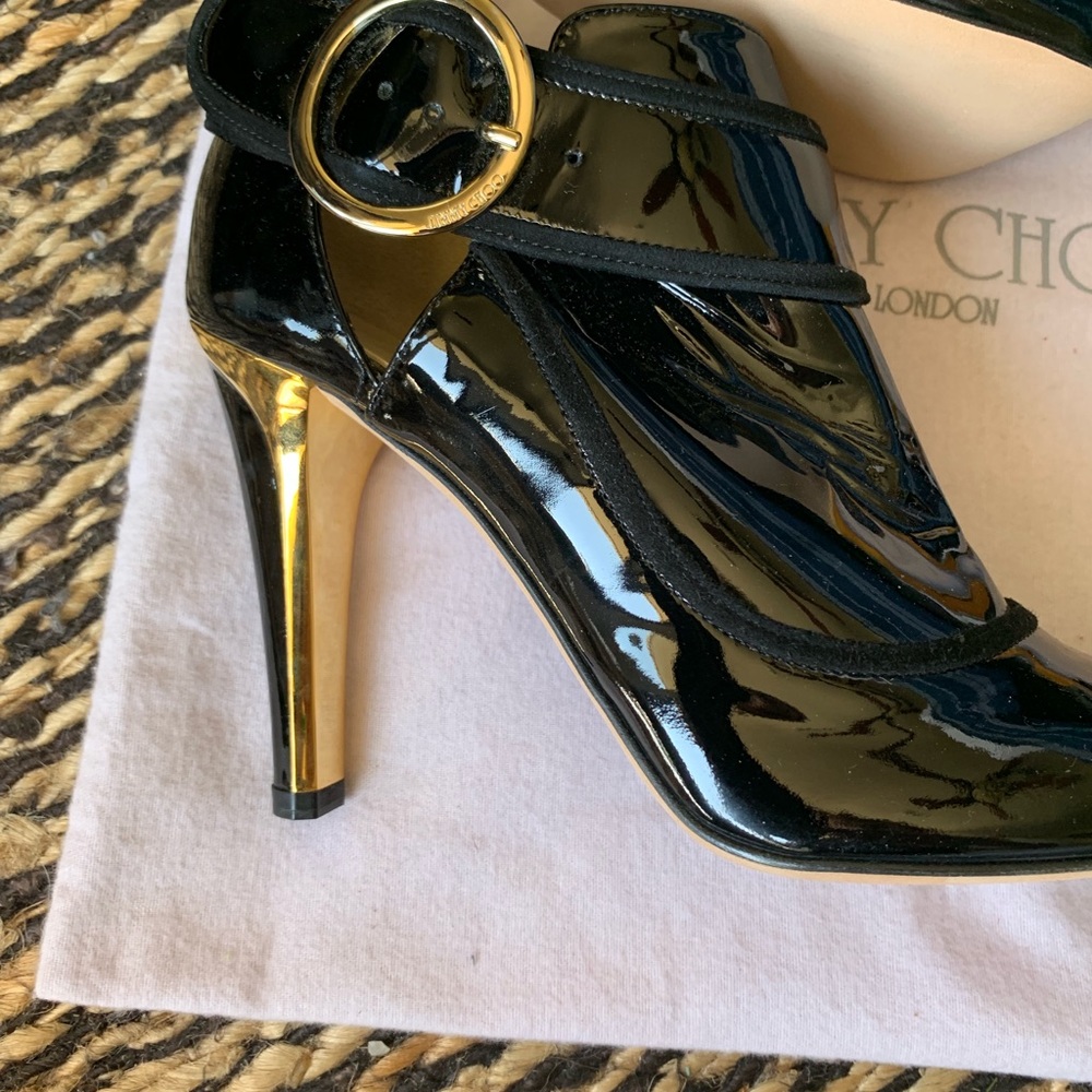 Jimmy Choo latex heels